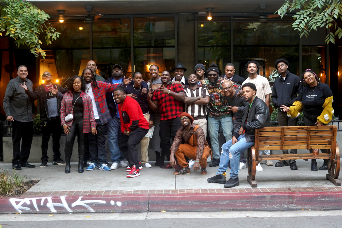 Group photo of members of the LA Black Worker Center
